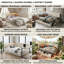 EU Single & Double Linen Daybed with LED & USB Charging, L-Shaped Headboard & Side Drawers, Beige/Grey, 90/140x200cm-1168763119-1168763112