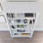 Tall 5 Shelf Bookcase in Pure White-296965741