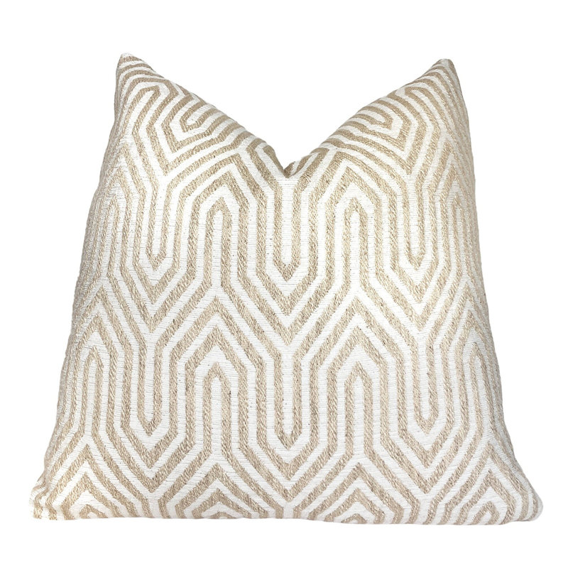 Housse de coussin Pyramid, H 22 po x l 22 po, Rouge