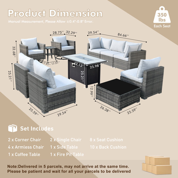 Dimensions du produit