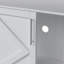 Cat Litter Box Enclosure, Hidden Litter Box Furniture with 2 Doors and Sliders-338091022