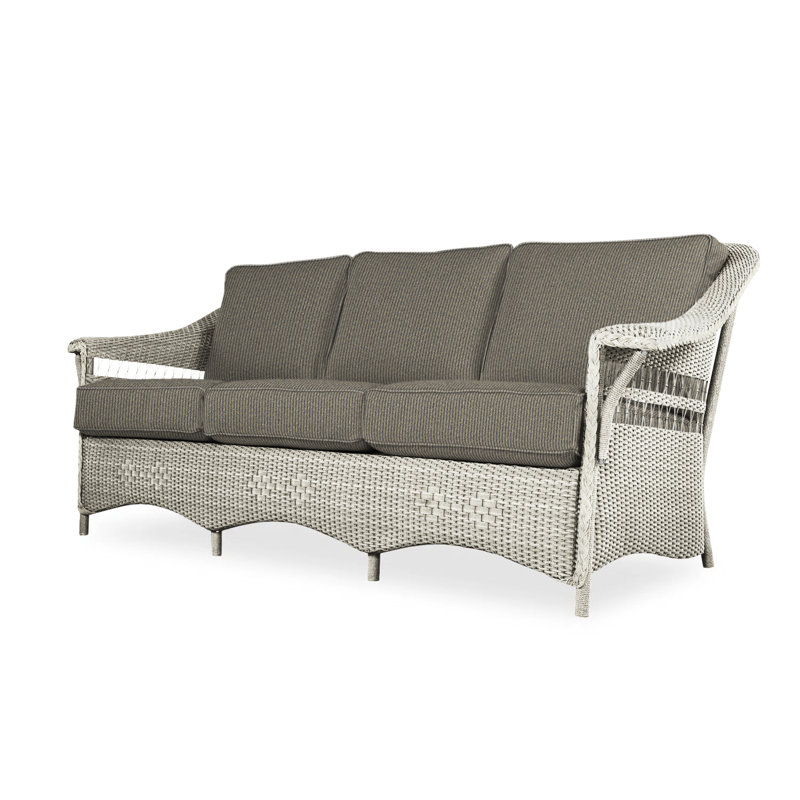 Nantucket Outdoor 3 - Seat Patio Sofa, Surface Slate, Linen