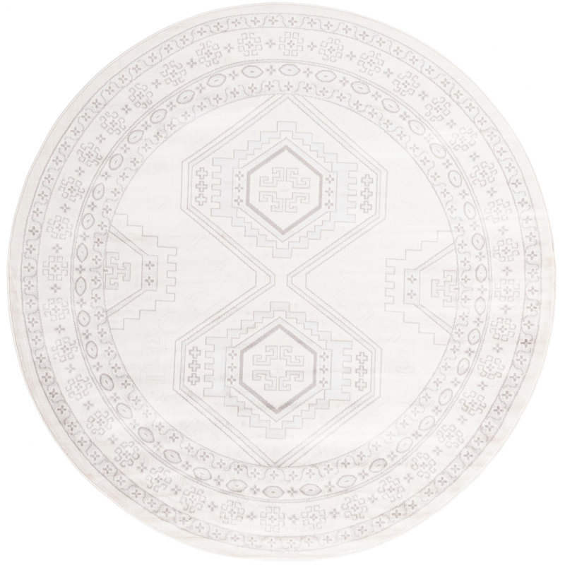 Oriental Area Rug, Round 238.8cm