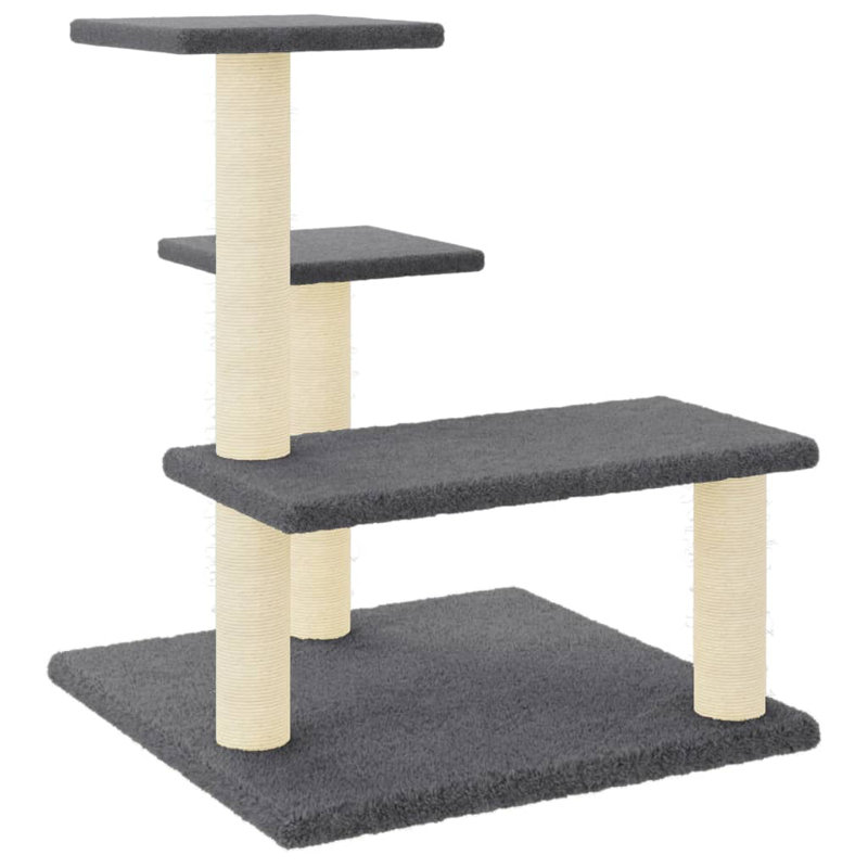Wheaton 61cm H Cat Tree, Dark Grey
