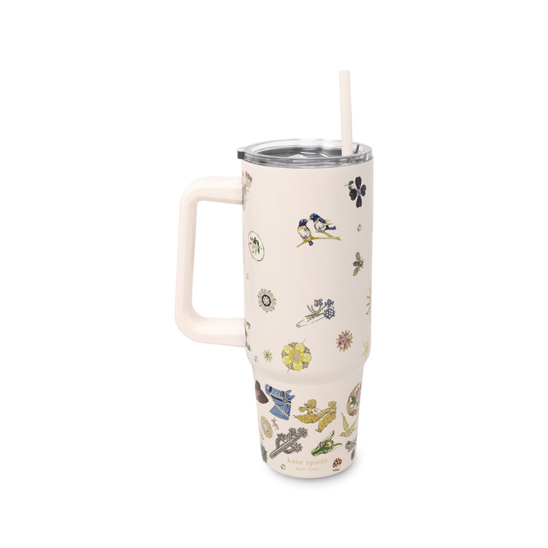Stainless Steel 30 oz. Tumbler, Brooch Collection