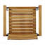 Chaise 2 pièces en bois et métal