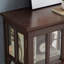 Vitrine à DEL, bibliothèque avec tablettes réglables pour la décoration intérieure et l'organisation-1223692278
