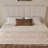 White  Boucle Floating Bed with Light,Queen-443969285
