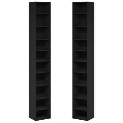 Ensemble de 2 étagères à livres, bibliothèque avec étagère ouverte Furinno PASIR