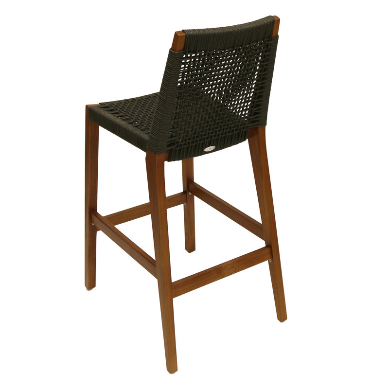 Lure Bar Stool, Charcoal