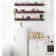 Emerald Lee 3 Piece Oak Floating Shelf