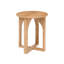 Sartaj Solid Wood Cross Legs Side Table-936826020
