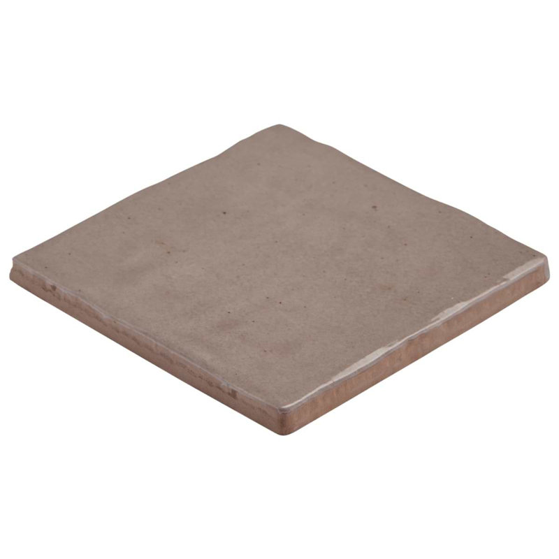 Portmore 4x4 Glazed Ceramic Tile, Taupe