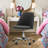 Task Chair Office Desk Chair Make Up Chair With Wheels(Set Of 2)-107282117