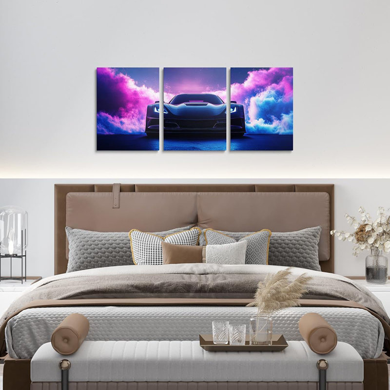 3 Piece Wrapped Canvas Print