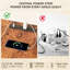 Bureau d'ordinateur en L avec prises de courant et tiroirs de rangement, bureau de jeu réversible pour bureau personnel-925016530-928036556