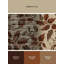 Tapis damassé classique parrilla Holly lavable à la machine en brun - reliure beige-431782770