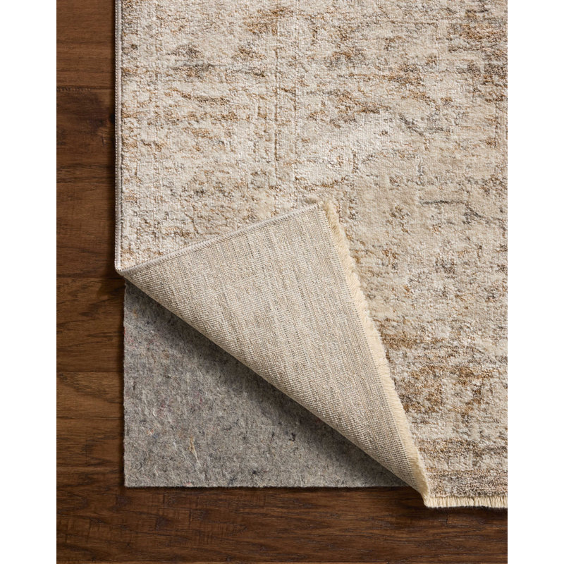 Loloi Clarisse Smoke / Natural Area Rug, Rectangle 7'10" x 10'2"