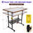 Jigsaw Puzzle Table with Legs, Puzzle Board with 10-Tilting-Angle & Height Adjustable for 1500 Piece