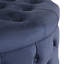 Repose-pieds de rangement rond en velours de 29,5 po Kirsten-1038224320