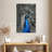 Brampt Close Up Blue Peacock-108227141