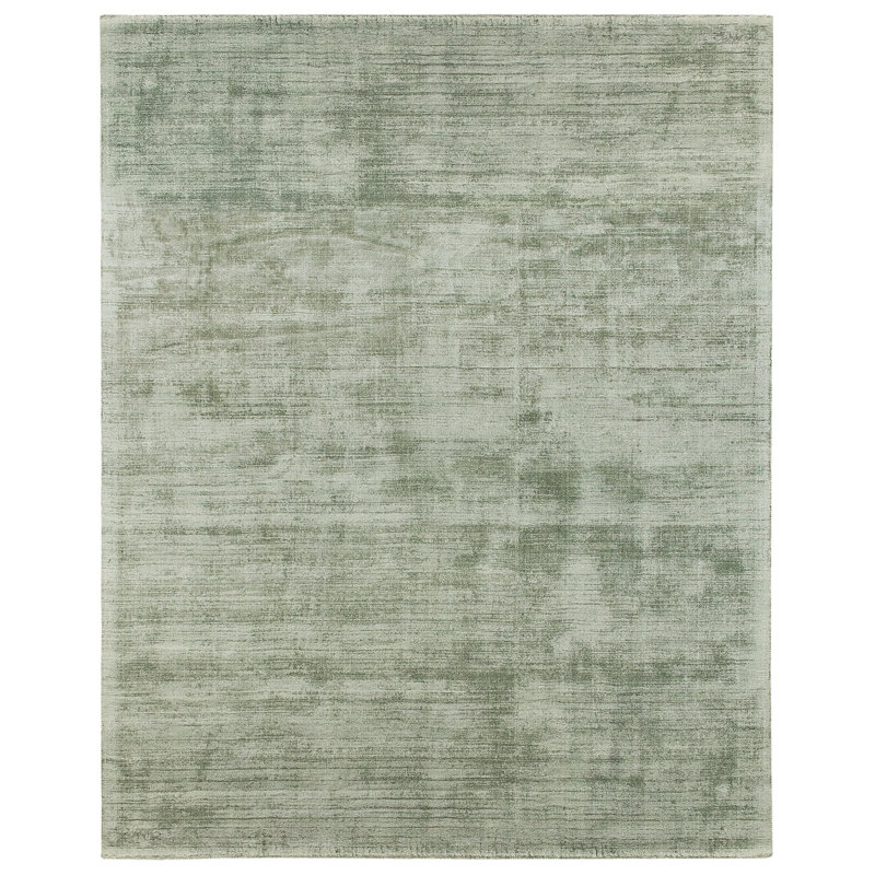 Tapis mousse tissé à la main Modernist, Rectangle 6 pi x 9 pi