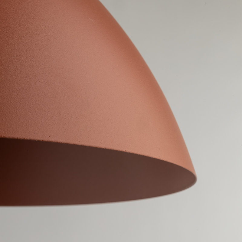 Luminaire suspendu noir FARO M, Orange