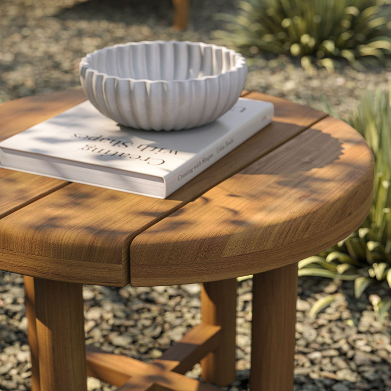 Table d'appoint Eleni, Natural
