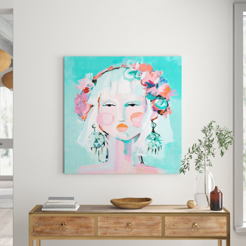 Wrapped Canvas Painting, 101cm H x 101cm W 