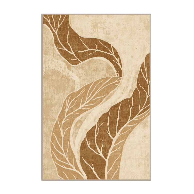 Tapis beige moelleux moelleux moelleux Adama, 2 x 3