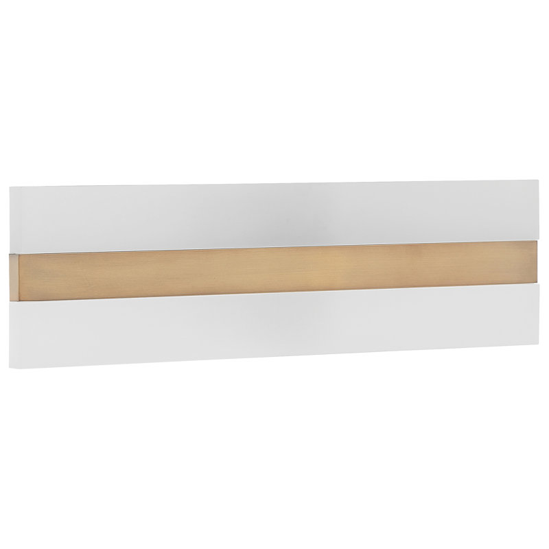 Dimmable LED Vanity Light, Antique Brass