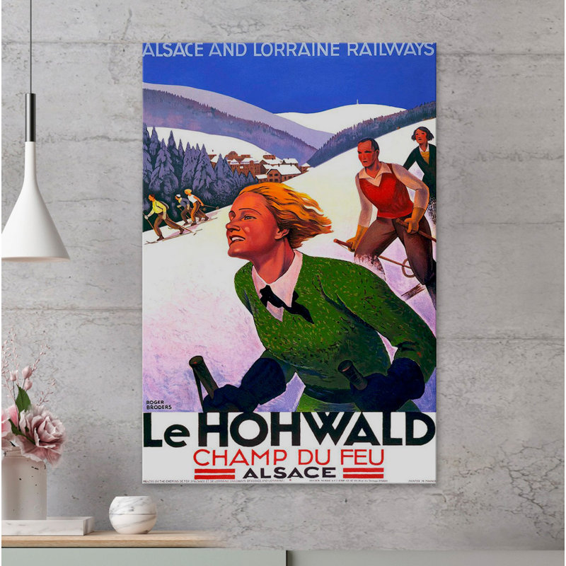 No Frame Print on Canvas, 152cm H x 101cm W
