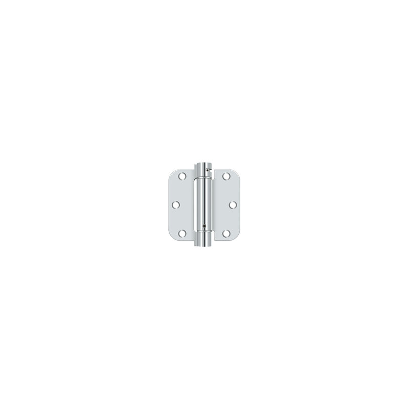 Steel Hinge, Polished Chrome
