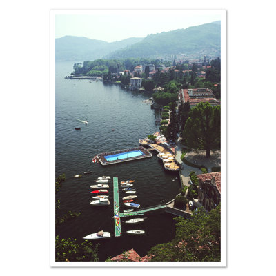 Getty Images, "Hotel on Lake Como," Slim Aarons, June 1983 (Print Only) Photographic Print by Slim Aarons