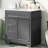 30'' Single Bathroom Vanity With Ceramic Top-1071607738