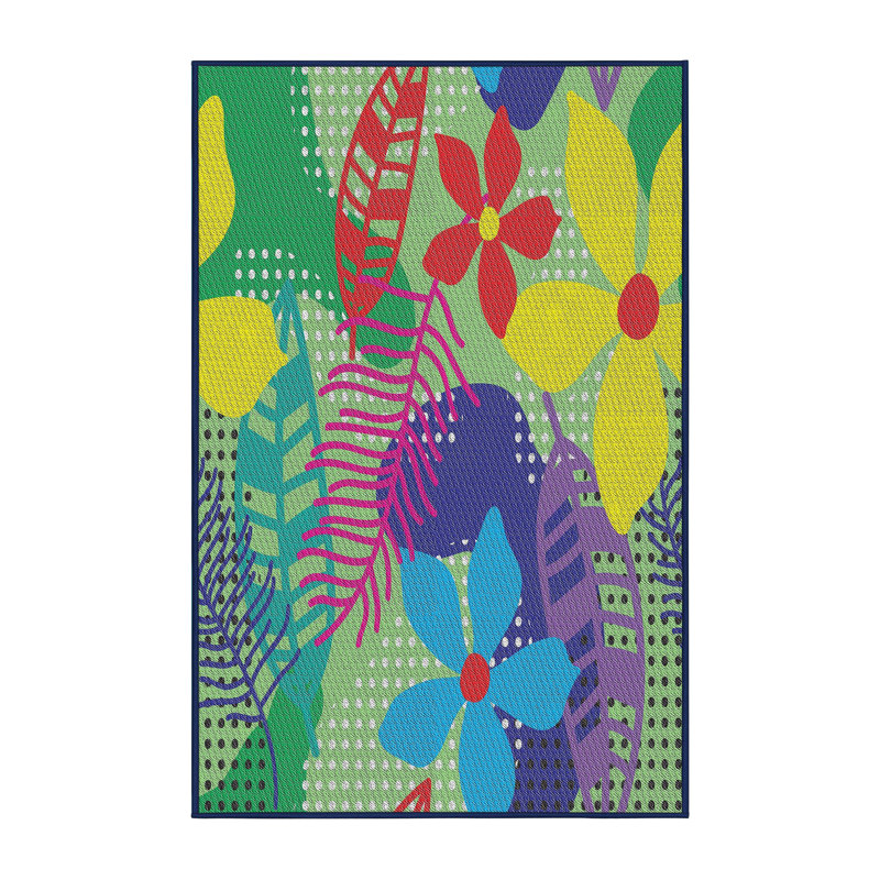 Tapis rouge/vert/bleu, Rectangle 5 pi x 7 pi