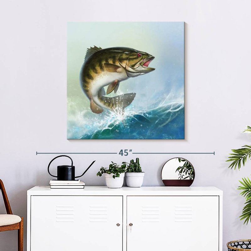 Brampt Bass, 30" H x 30" W