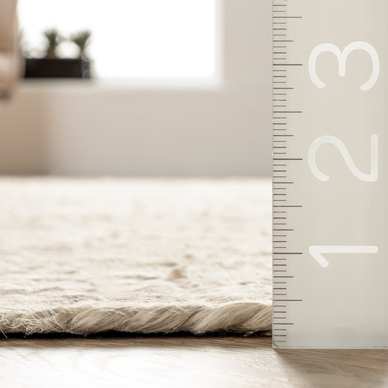 Cruise Natural Jute Area Rug, Rectangle 7'6" x 9'6"