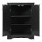 Gentryn Modern Triangle Corner Cabinet With Adjustable Shelves And Moisture-Proof MDF-126157665