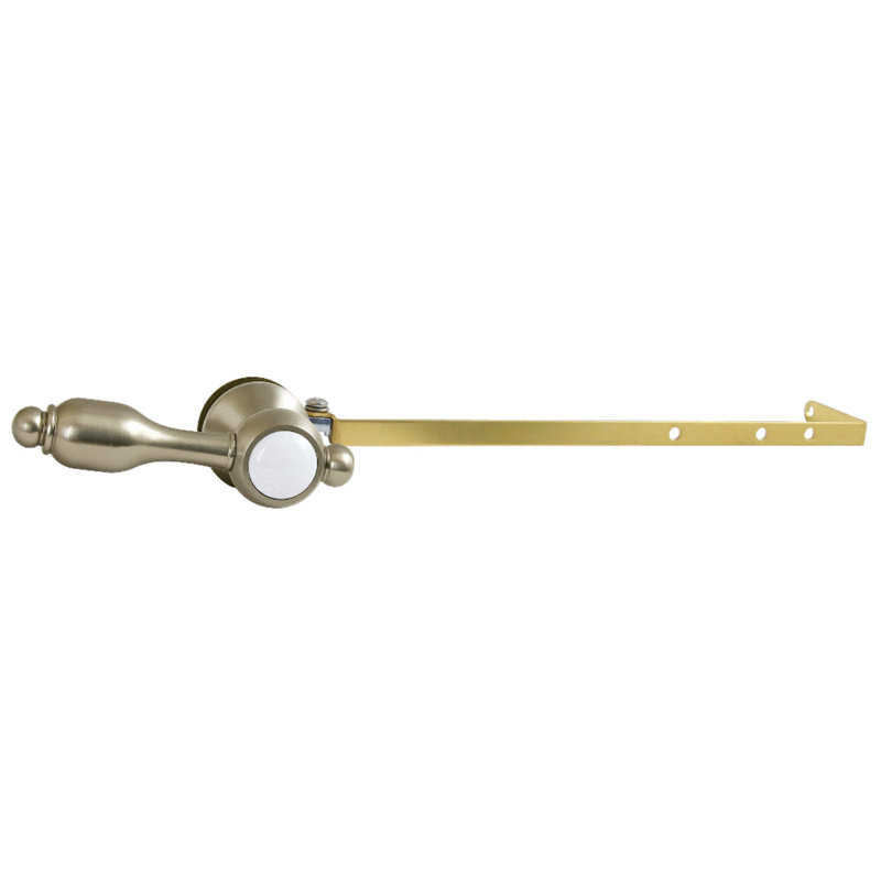 Kingston Brass Tudor Universal Front Or Side Mount Toilet Tank Lever, Brushed Nickel