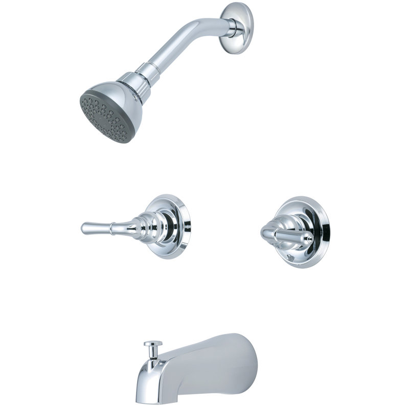 All-In-One Kit with Rough in-Valve, Chrome