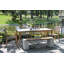 Banc en Eucalyptus et composite Lochland-689709642