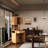 Natural Tea Cabinet, 1-2 Drawer Storage, Rustic Design, For Home & Bathroom, 70.8 In. X 27.08 15.02 In., 55.94 Lb Weight Ample Bathroom Decor,