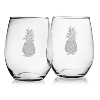 Verre à vin sans pied 21 oz. ananas Stowe