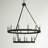 Daromir 20 - Light Dimmable Wagon Wheel Chandelier-1809230377