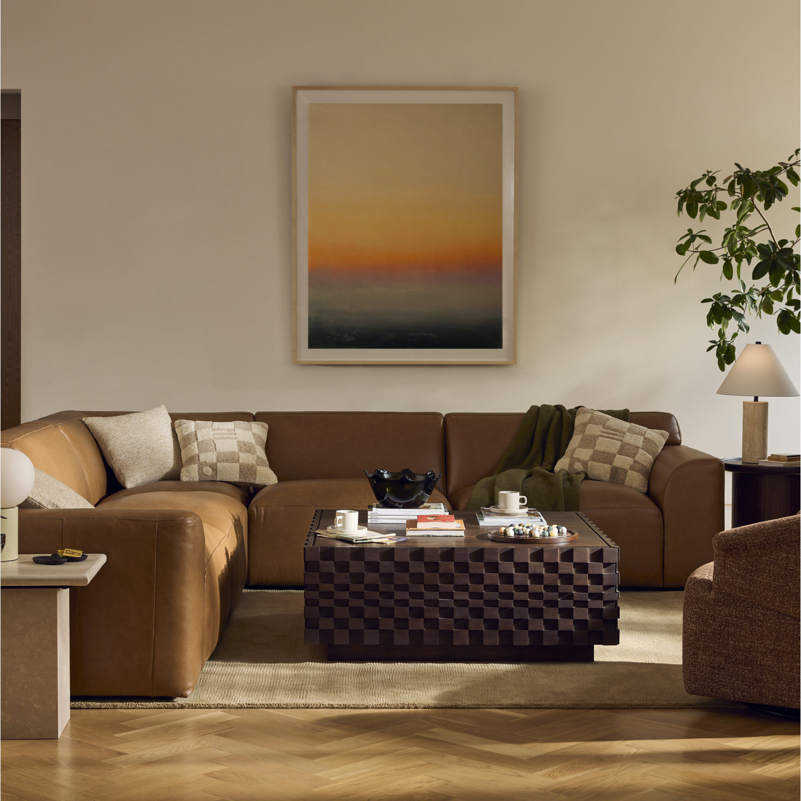 Crowe Doeskin Hand-Woven Wool Rug, Rectangle 9' x 13'