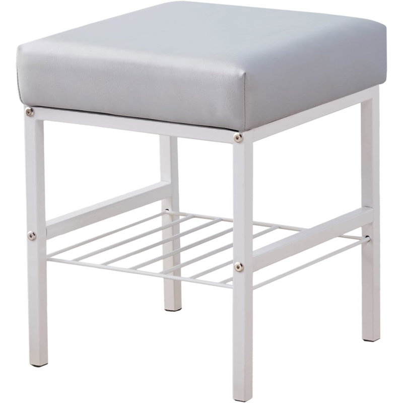 Velvet Ottoman