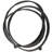 Areeg Black Aluminum Metal Abstract Looped Decorative Sculpture-108541645