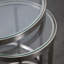 Glass Top Frame Nesting Tables-67048016