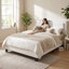Structure de lit tapissier, lit plateforme, lit plateforme à grand profil bas-514825808